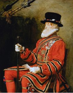 John Charles Montague, Yeoman van de Wacht, 1876